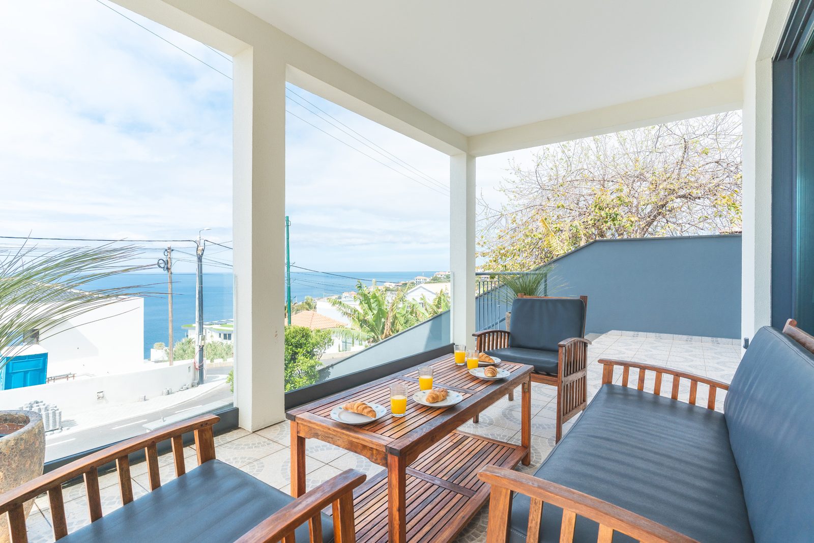 Outdoor lounge area — Casa Saudade, Madeira